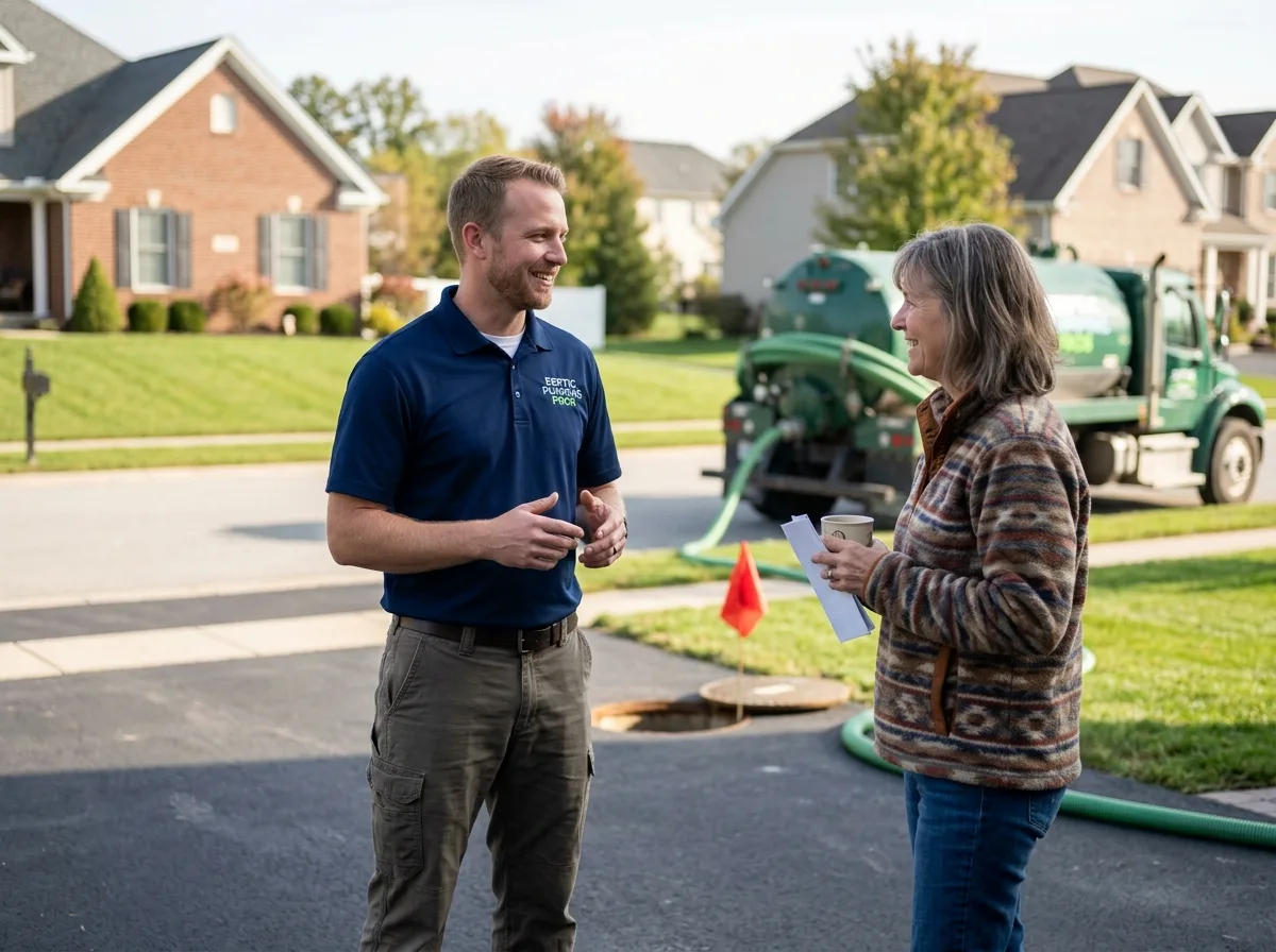 Emergency Septic Service in Left Hand, WV