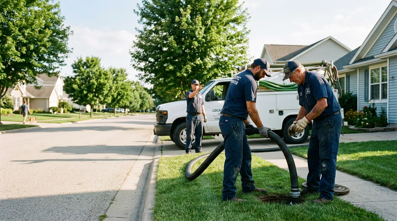 Emergency Septic Service in Left Hand, WV